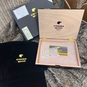 Authentic Cohiba Behike 56 Cigar Box Set